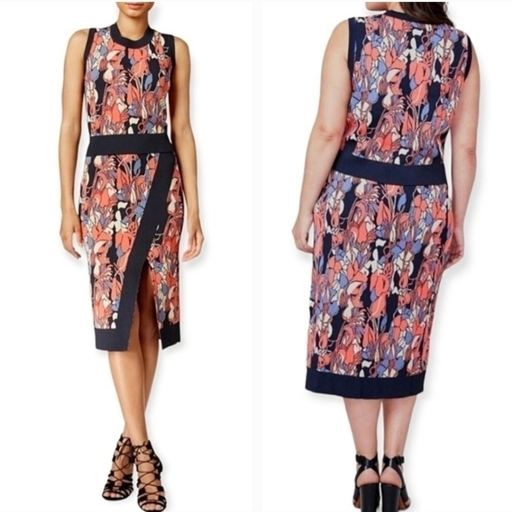 🌸 Rachel Roy Ribbed Knit Floral Skirt Set – Size 1X/2X (NWT) 🌸
